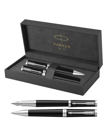 Długopis + Pi&oacute;ro Parker Ingenuity Czarne CT (2181997/1)
