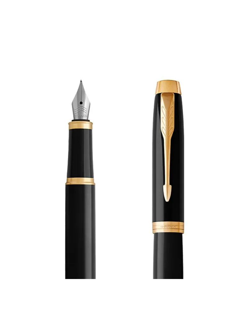 Pióro wieczne Parker IM Czarne GT w Pudełku z Etui (1931652/12) Pióro wieczne Parker IM Czarne GT w Pudełku z Etui (1931652/12)