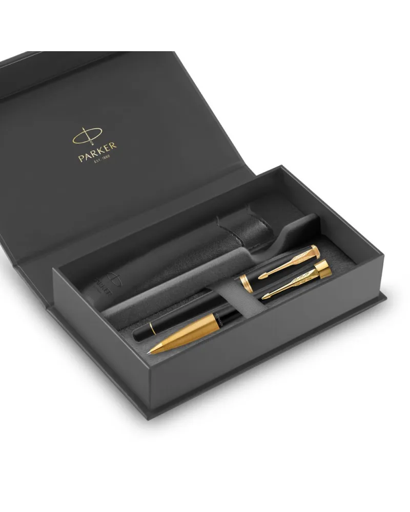 Długopis i Pióro Parker Urban Czarny GT w Pudełku z Etui (2143640/14) Długopis i Pióro Parker Urban Czarny GT w Pudełku z Etui (2143640/14)