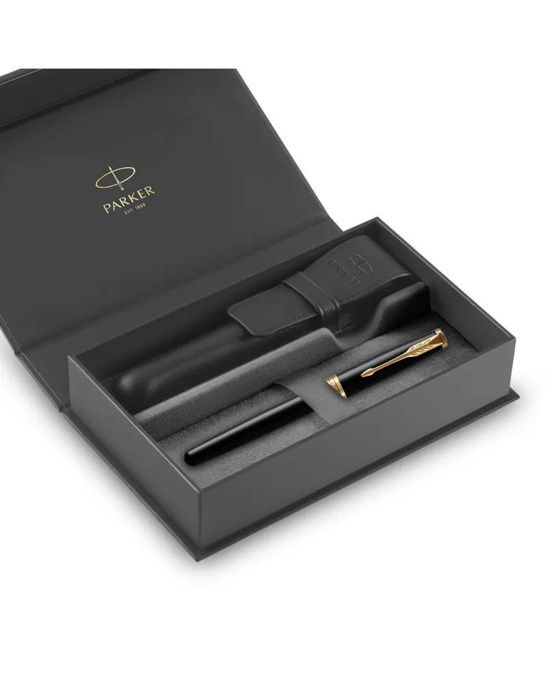 Pióro wieczne Parker Sonnet Czarne GT w Pudełku z Etui (1931495/5) Pióro wieczne Parker Sonnet Czarne GT w Pudełku z Etui (1931495/5)