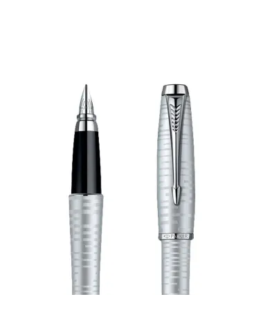 Pióro wieczne Parker Urban Premium Vacumatic Srebrny (1906868) Pióro wieczne Parker Urban Premium Vacumatic Srebrny (1906868)