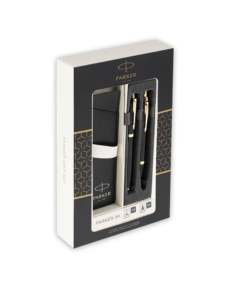 Zestaw prezentowy Parker pióro + długopis + etui (ZP002) Zestaw prezentowy Parker pióro + długopis + etui (ZP002)