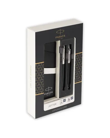 Zestaw upominkowy Pi&oacute;ro+Długopis Jotter czarny CT+Etui (KPLJOTTER7/1)