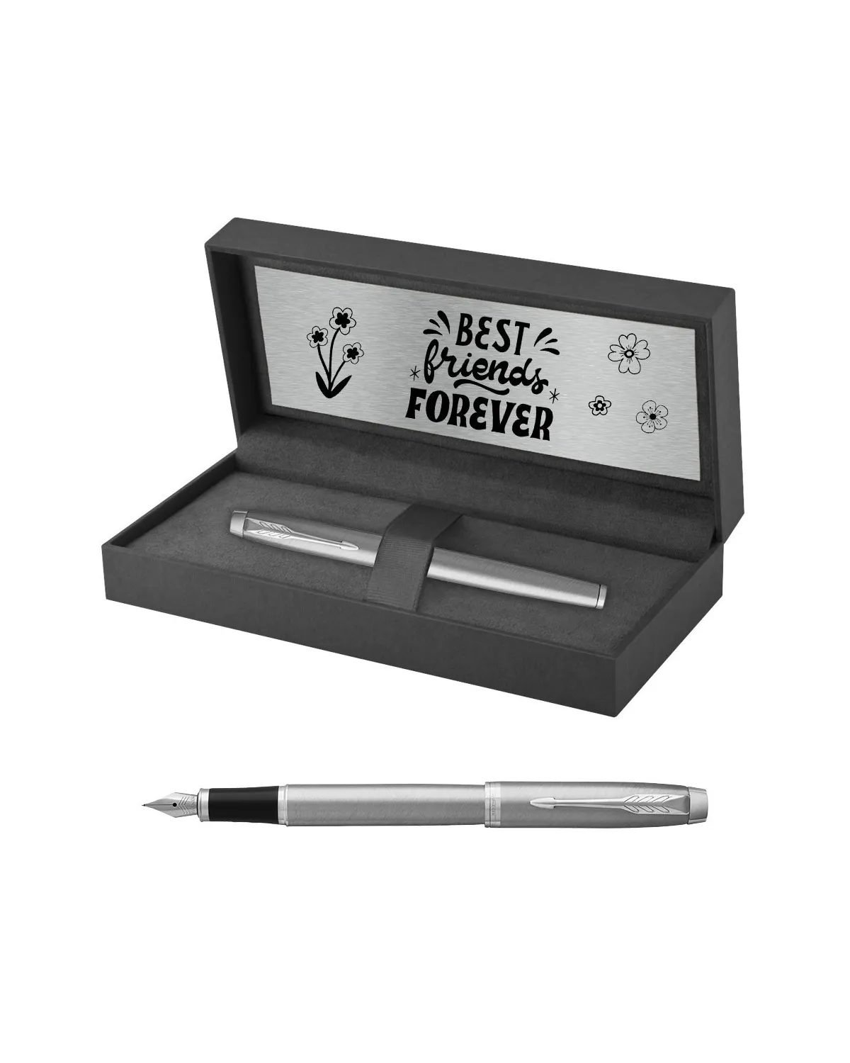 Pióro wieczne Parker IM Stainless Steel CT w Pudełku z Grawerem (2143635/10) Pióro wieczne Parker IM Stainless Steel CT w Pudełku z Grawerem (2143635/10)