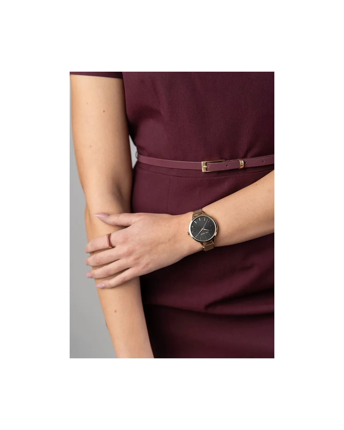 Zestaw Prezentowy Długopis i Pi&oacute;ro Parker IM Champagne + Zegarek Paul Lorens (2172956/9)
