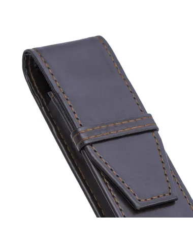 Etui na dwa produkty w kolorze ciemno brązowym (E00126) Etui na dwa produkty w kolorze ciemno brązowym (E00126)