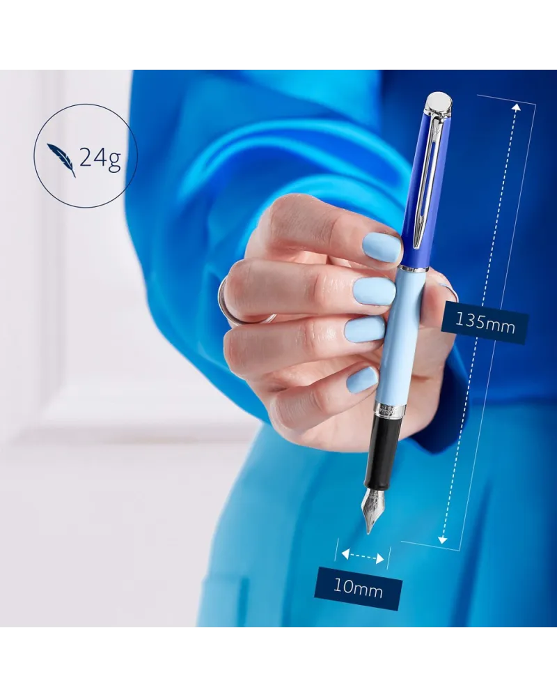 Pi&oacute;ro wieczne Waterman Hemisphere Color-Block Blue GT (2179924)