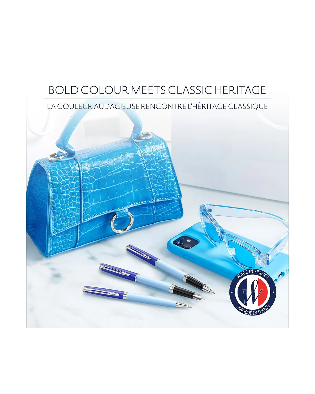Pi&oacute;ro wieczne Waterman Hemisphere Color-Block Blue GT (2179924)