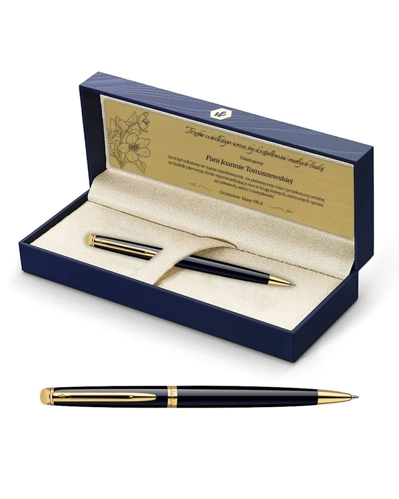 Długopis Waterman Hemisphere czarny GT w Pudełku z Grawerem (S0920670/1) Długopis Waterman Hemisphere czarny GT w Pudełku z Grawerem (S0920670/1)