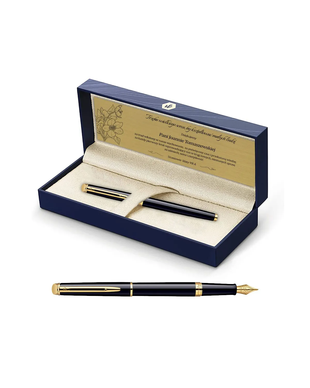 Pi&oacute;ro wieczne Waterman Hemisphere czarne GT w Pudełku z Grawerem (S0920610/1)