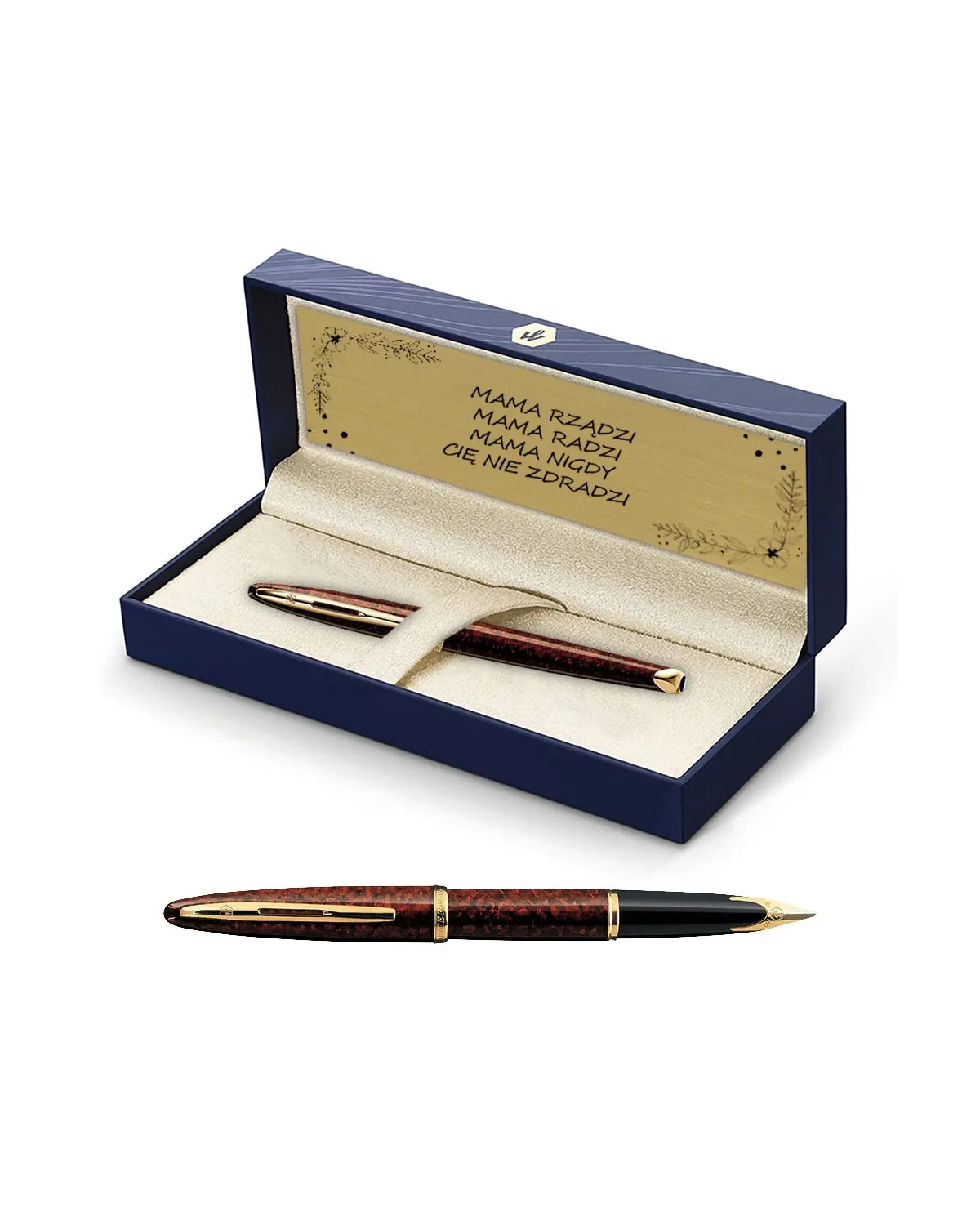 Pióro Waterman Carene GT w kolorze bursztynowym w Pudełku z Grawerem (S0700860/1) Pióro Waterman Carene GT w kolorze bursztynowym w Pudełku z Grawerem (S0700860/1)