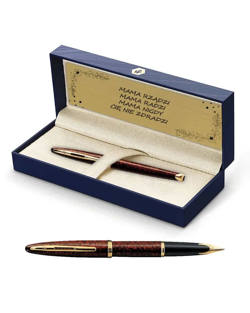 Pióro Waterman Carene GT w kolorze bursztynowym w Pudełku z Grawerem (S0700860/1) Pióro Waterman Carene GT w kolorze bursztynowym w Pudełku z Grawerem (S0700860/1)