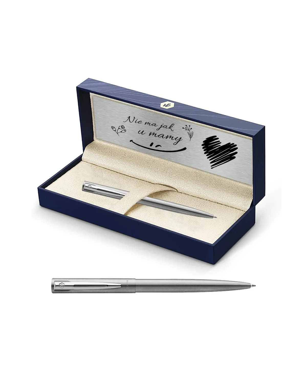 Długopis Waterman Allure srebrny CT w Pudełku z Grawerem (S0174996/1)