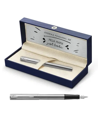Pi&oacute;ro wieczne Waterman Allure stalowe CT w Pudełku z Grawerem (2085910/1)