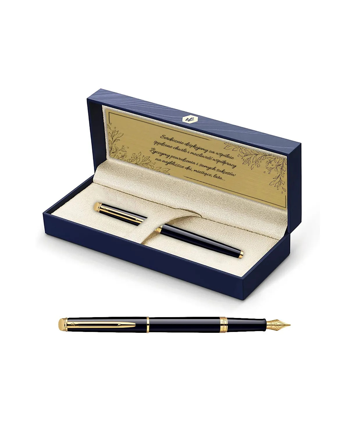 Pi&oacute;ro wieczne Waterman Hemisphere czarne GT w Pudełku z Grawerem (S0920610/2)