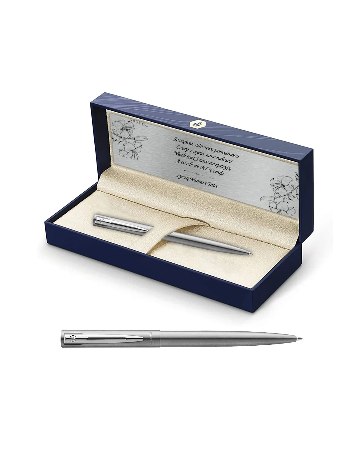 Długopis Waterman Allure srebrny CT w Pudełku z Grawerem (S0174996/3)