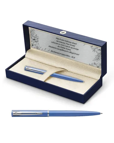 Długopis Waterman Allure niebieski CT w Pudełku z Grawerem (2068191/3)