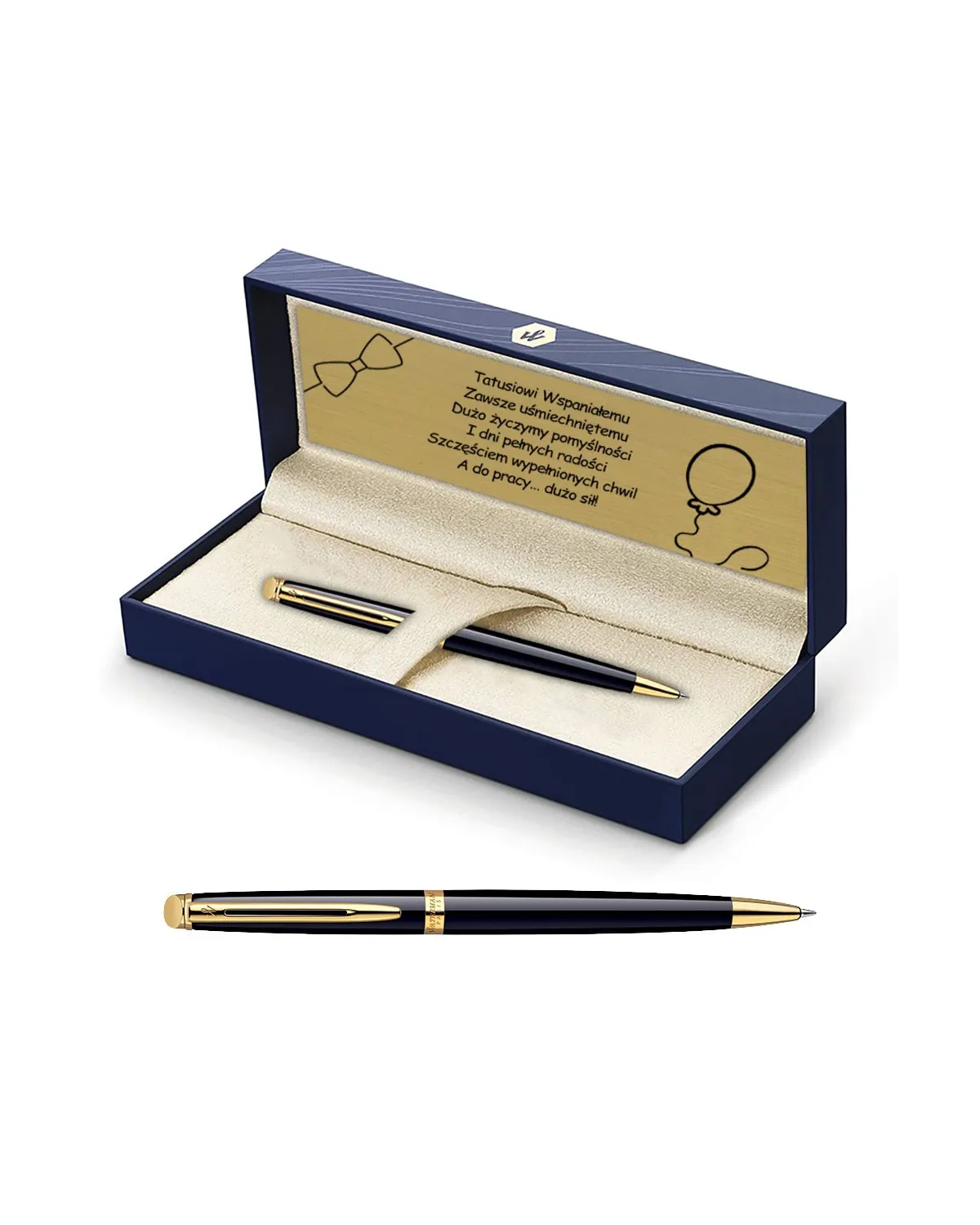 Długopis Waterman Hemisphere czarny GT w Pudełku z Grawerem (S0920670/7) Długopis Waterman Hemisphere czarny GT w Pudełku z Grawerem (S0920670/7)