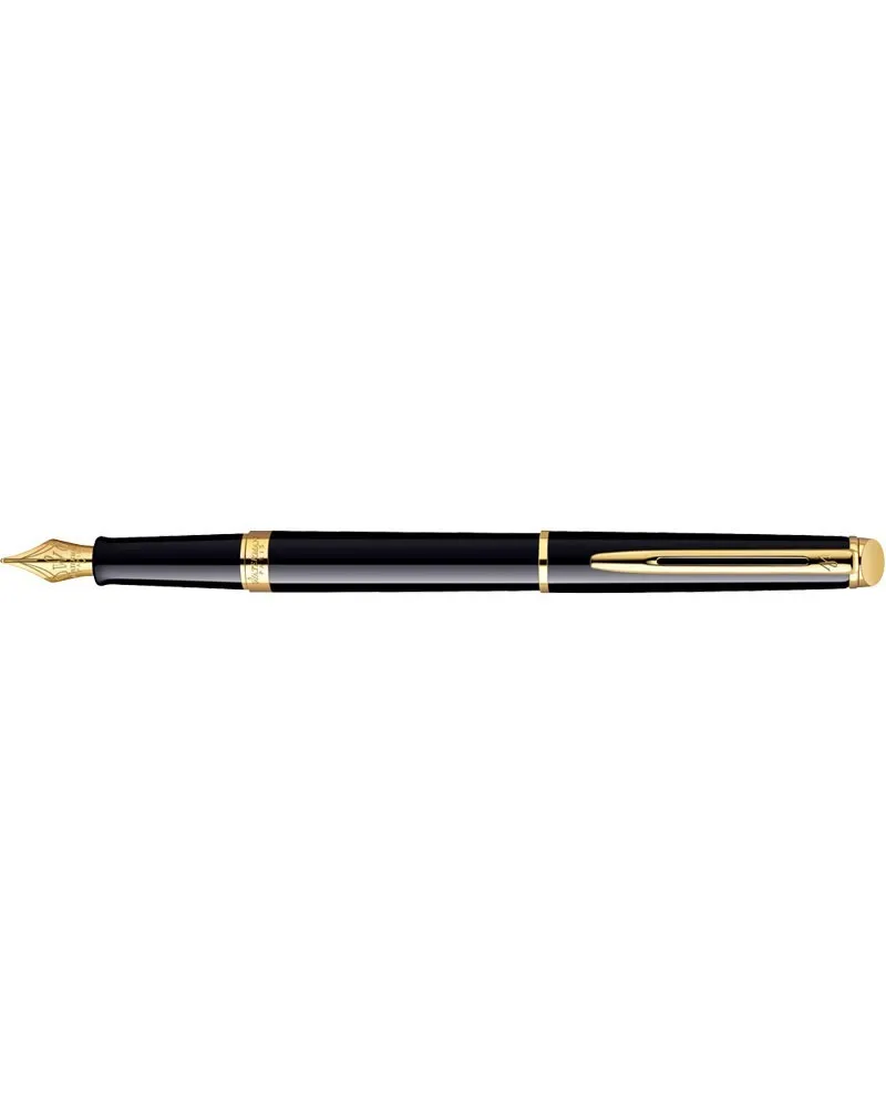 Pióro wieczne Waterman Hemisphere czarne GT w Pudełku z Etui (S0920610/7) Pióro wieczne Waterman Hemisphere czarne GT w Pudełku z Etui (S0920610/7)