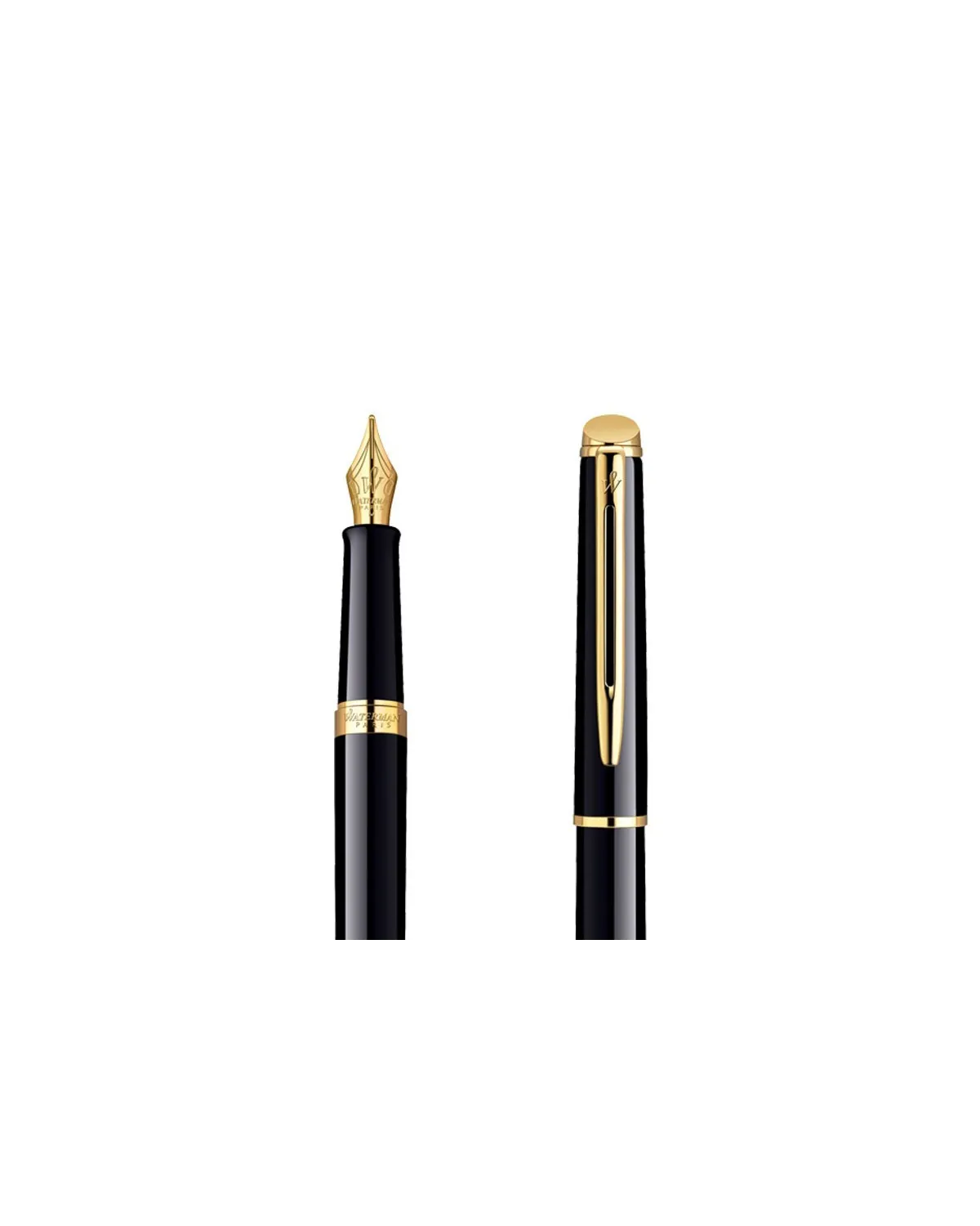 Pióro wieczne Waterman Hemisphere czarne GT w Pudełku z Etui (S0920610/7) Pióro wieczne Waterman Hemisphere czarne GT w Pudełku z Etui (S0920610/7)