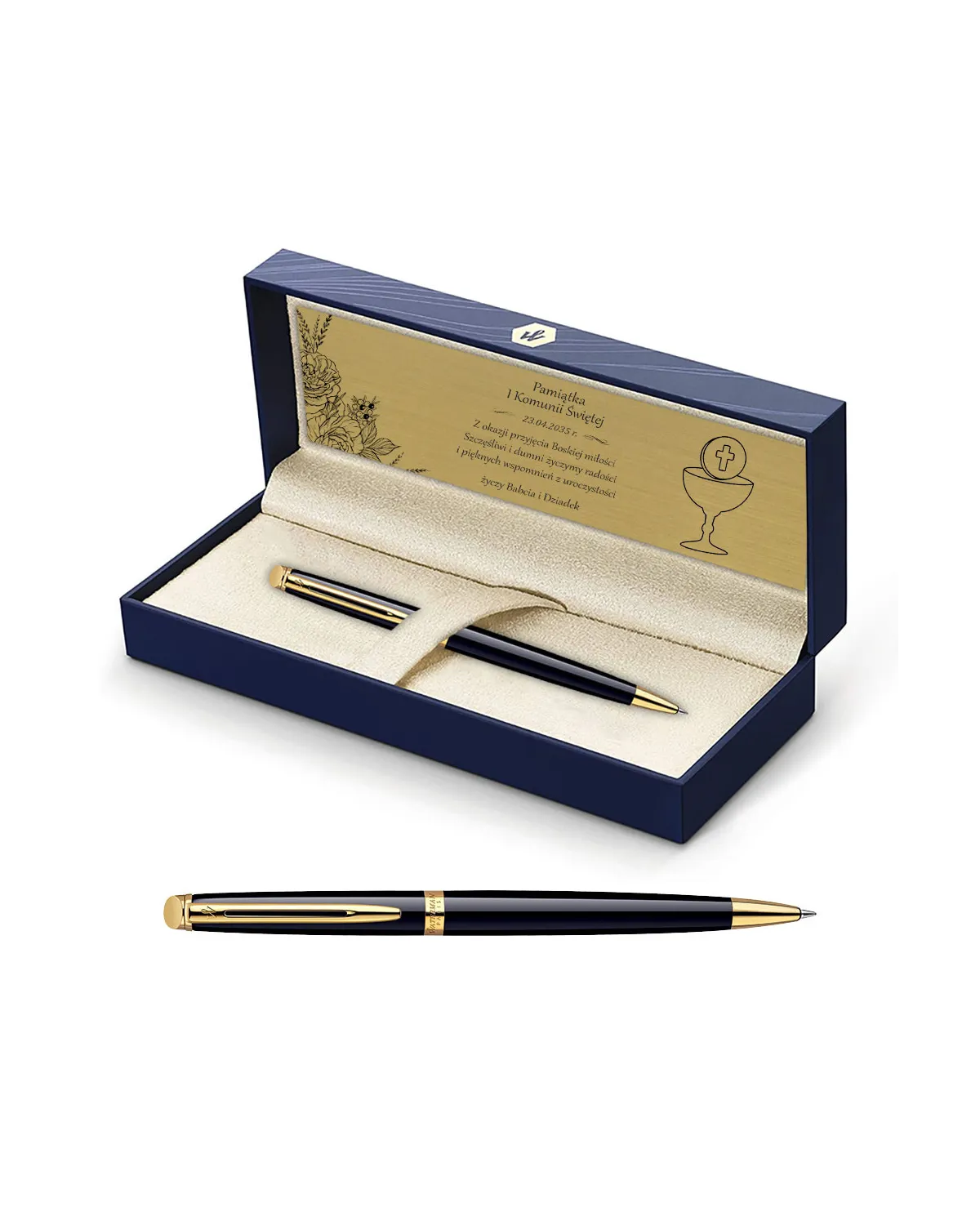 Długopis Waterman Hemisphere czarny GT w Pudełku z Grawerem (S0920670/14) Długopis Waterman Hemisphere czarny GT w Pudełku z Grawerem (S0920670/14)