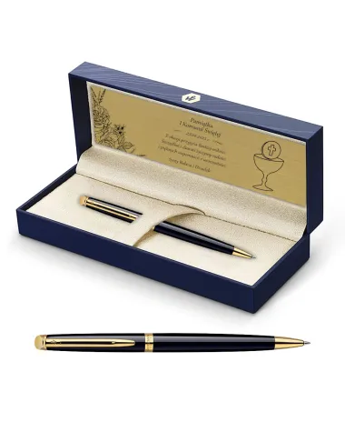 Długopis Waterman Hemisphere czarny GT w Pudełku z Grawerem (S0920670/14)