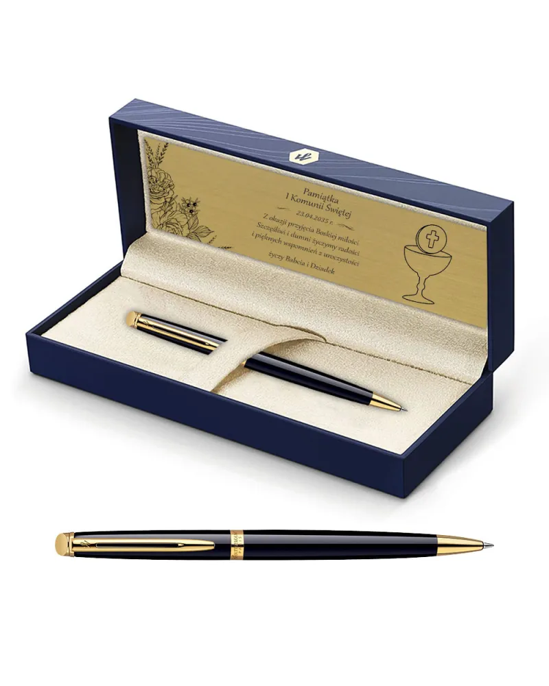 Długopis Waterman Hemisphere czarny GT w Pudełku z Grawerem (S0920670/14) Długopis Waterman Hemisphere czarny GT w Pudełku z Grawerem (S0920670/14)