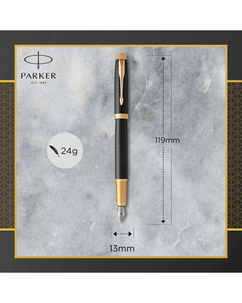 Pi&oacute;ro wieczne Parker IM Premium Czarny GT (1931646)