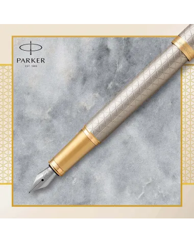 Pi&oacute;ro wieczne Parker IM Premium Warm Gray GT (1931684)