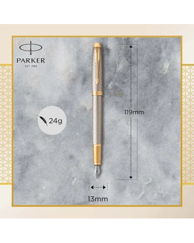 Pi&oacute;ro wieczne Parker IM Premium Warm Gray GT (1931684)