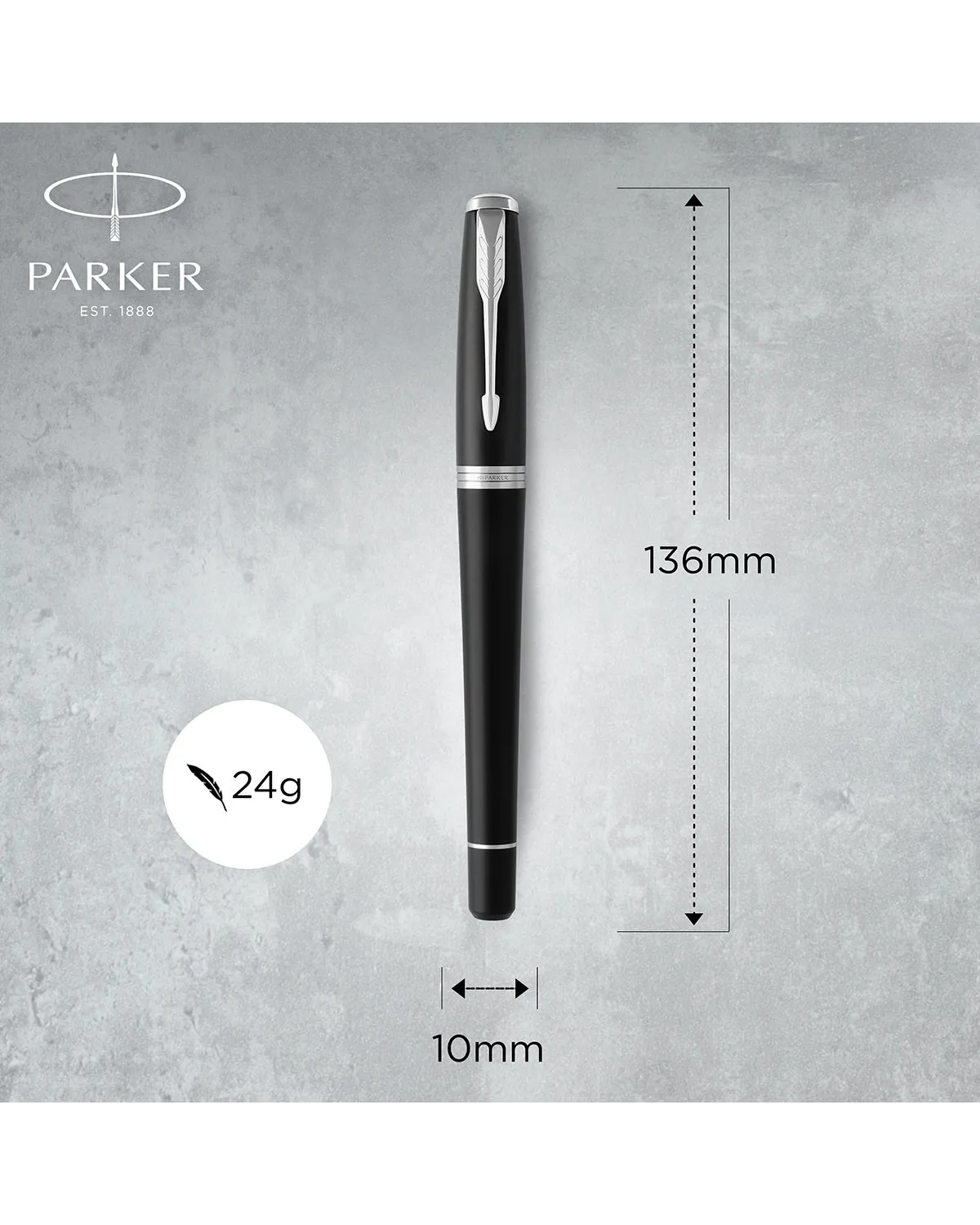 Pi&oacute;ro wieczne Parker Urban Muted Black CT (1931592)