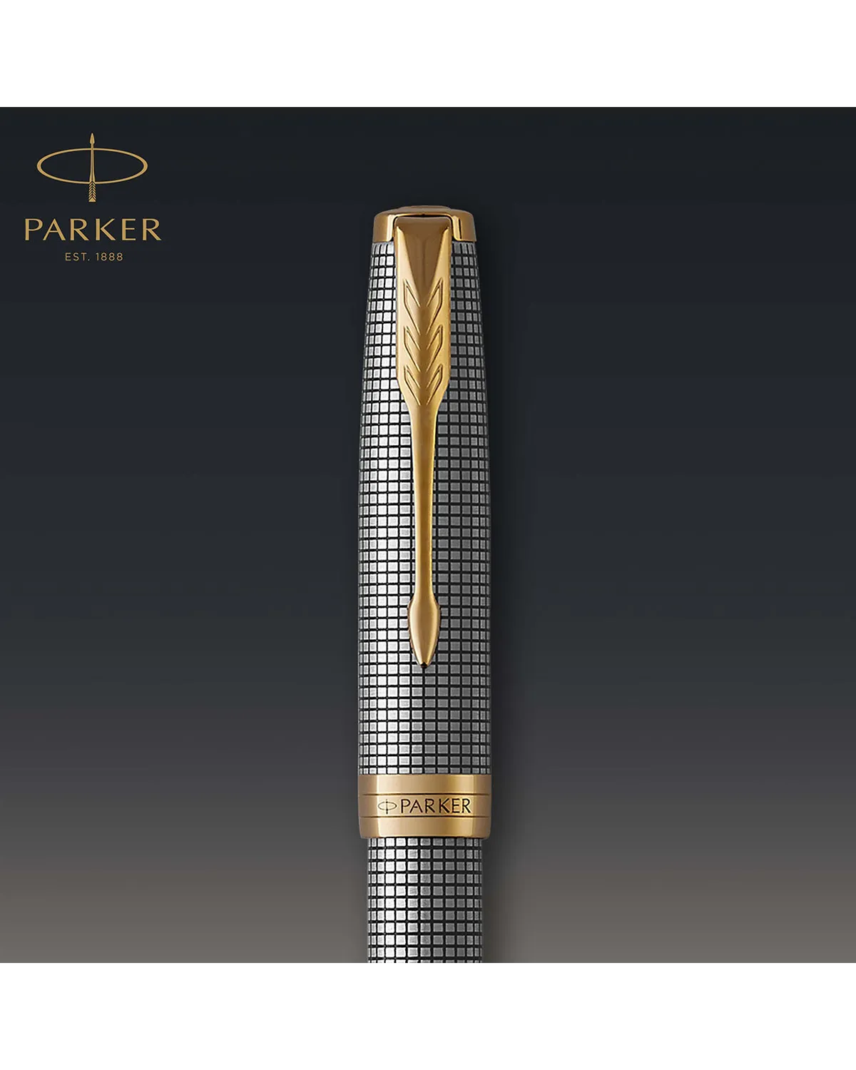 Pi&oacute;ro wieczne Parker Sonnet Chiselled Silver GT (1931489)