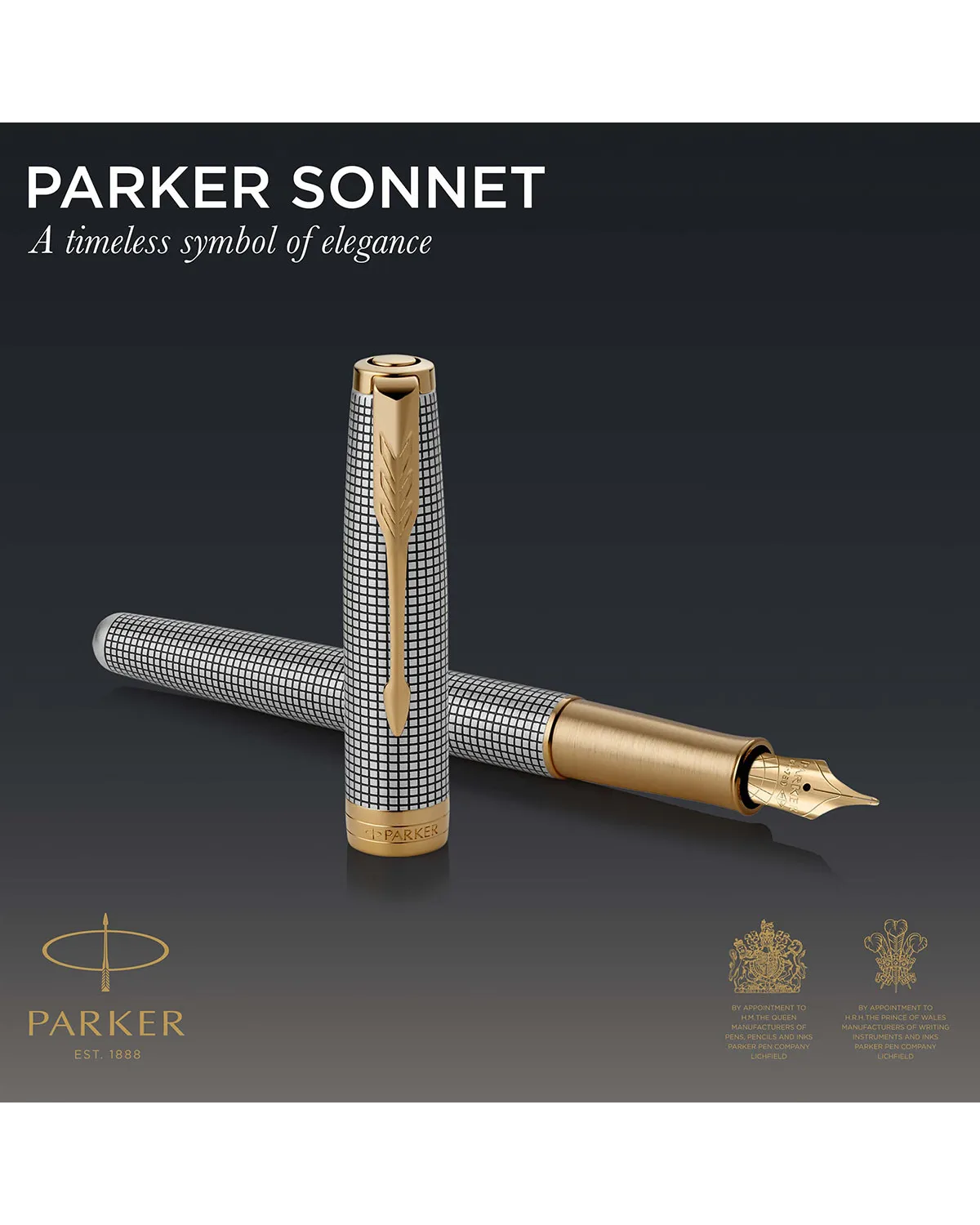 Pi&oacute;ro wieczne Parker Sonnet Chiselled Silver GT (1931489)