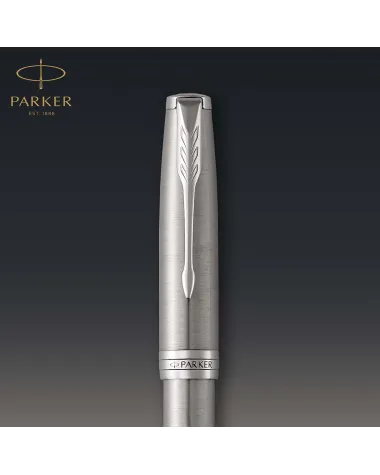 Pi&oacute;ro wieczne Parker Sonnet Stalowy CT (1931509)