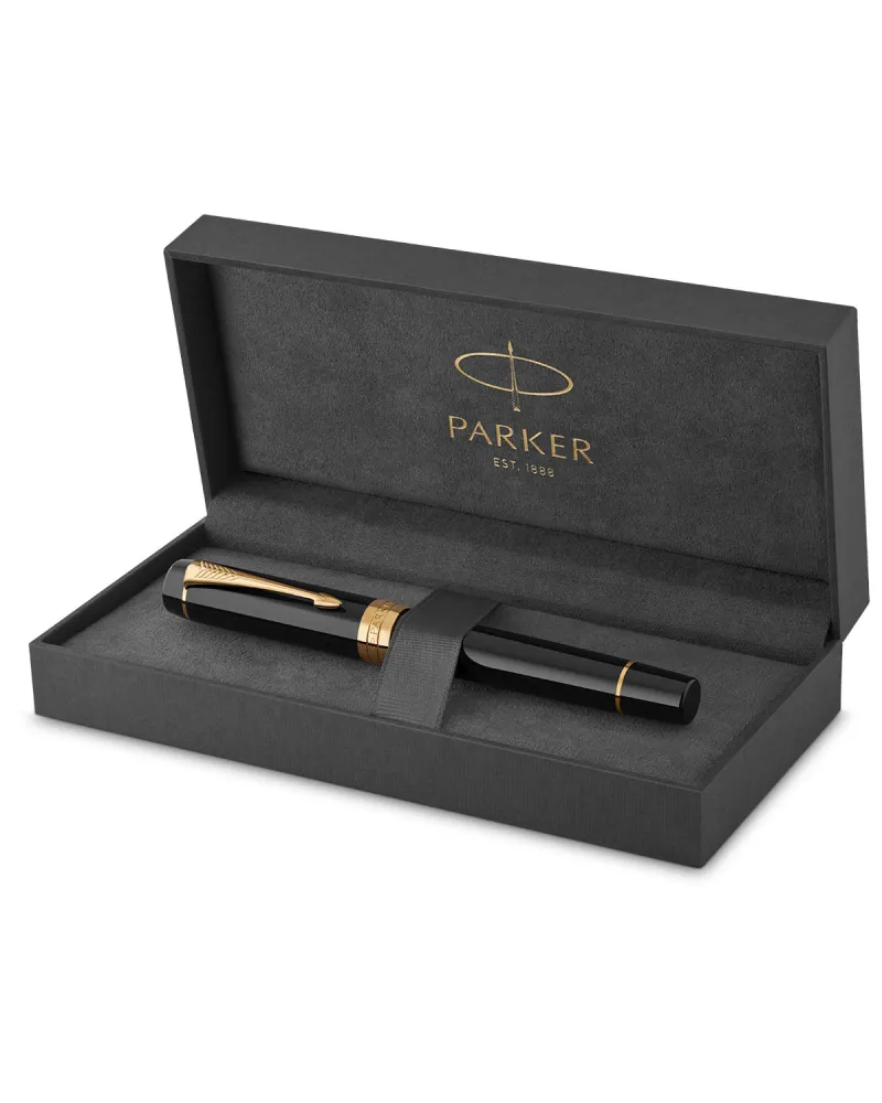 Pióro wieczne Parker Duofold Black GT (1931381) Pióro wieczne Parker Duofold Black GT (1931381)