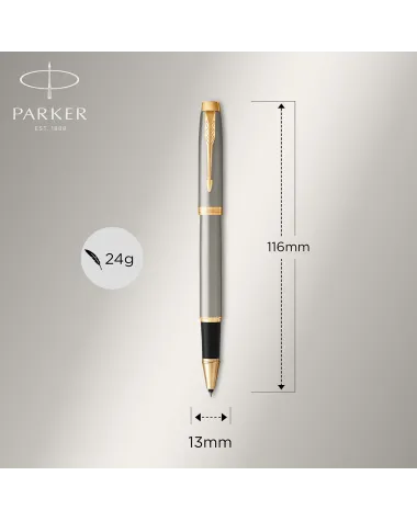 Pi&oacute;ro kulkowe Parker IM brushed metal GT (1931663)