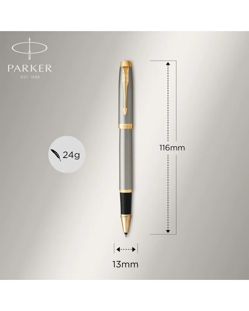 Pi&oacute;ro kulkowe Parker IM brushed metal GT (1931663)