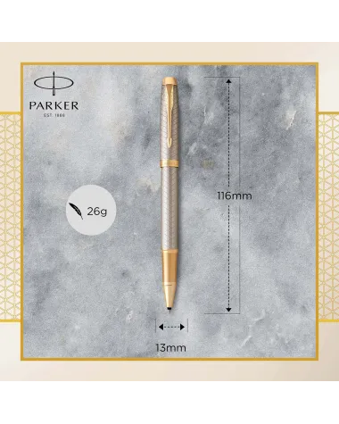 Pióro kulkowe Parker IM Premium Warm Grey GT (1931686) Pióro kulkowe Parker IM Premium Warm Grey GT (1931686)