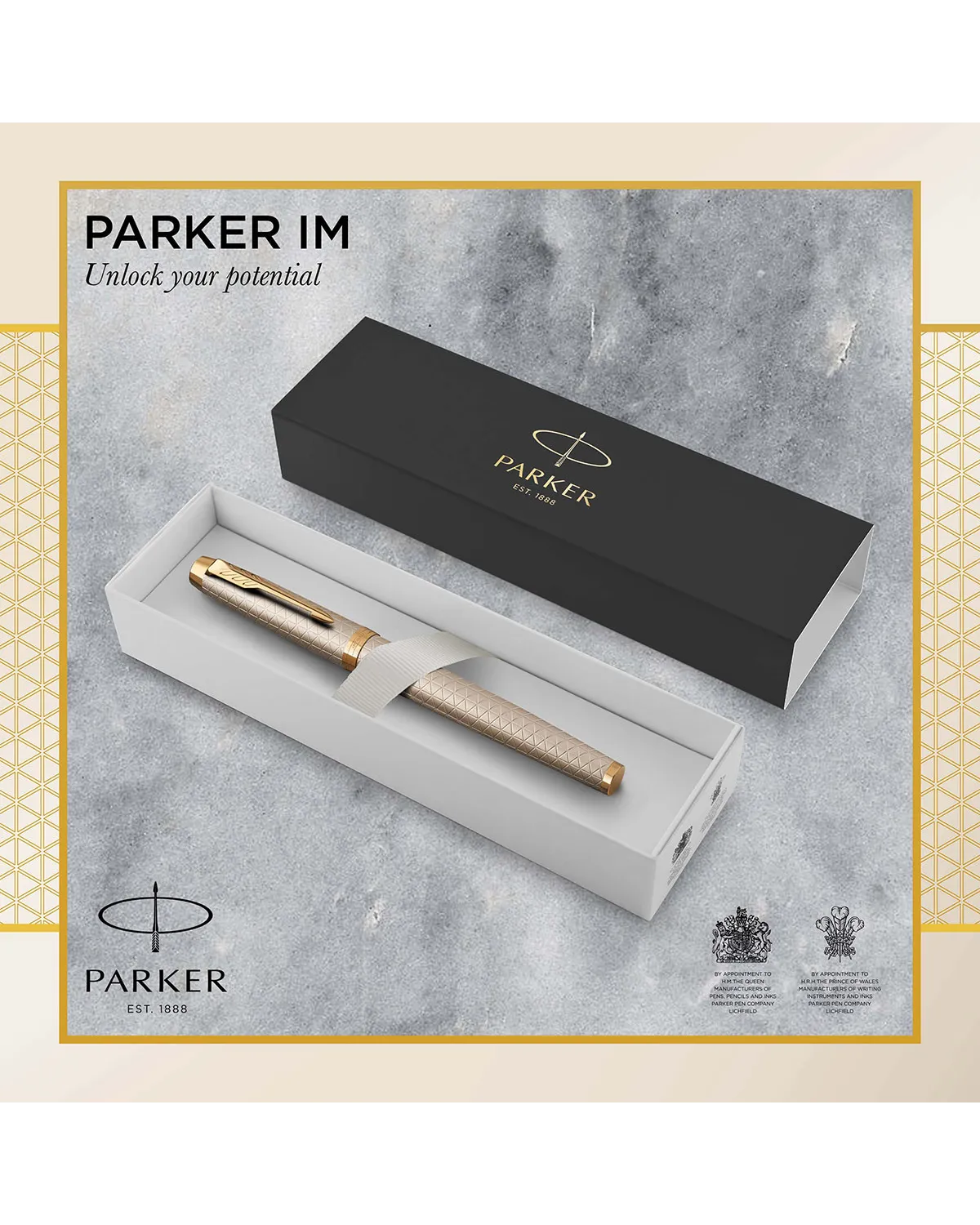 Pióro kulkowe Parker IM Premium Warm Grey GT (1931686) Pióro kulkowe Parker IM Premium Warm Grey GT (1931686)