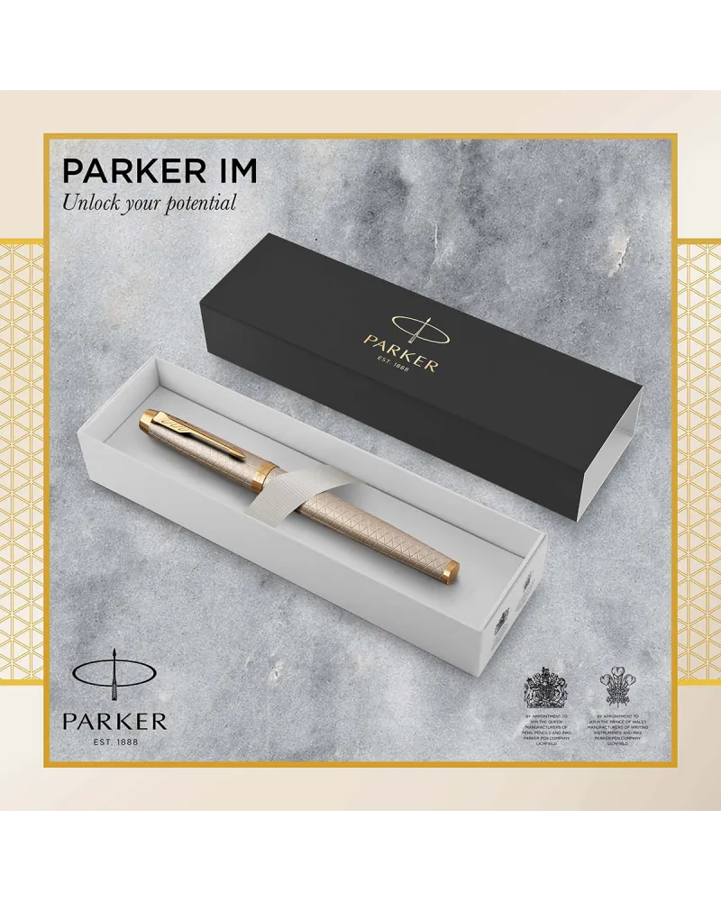 Pióro kulkowe Parker IM Premium Warm Grey GT (1931686) Pióro kulkowe Parker IM Premium Warm Grey GT (1931686)