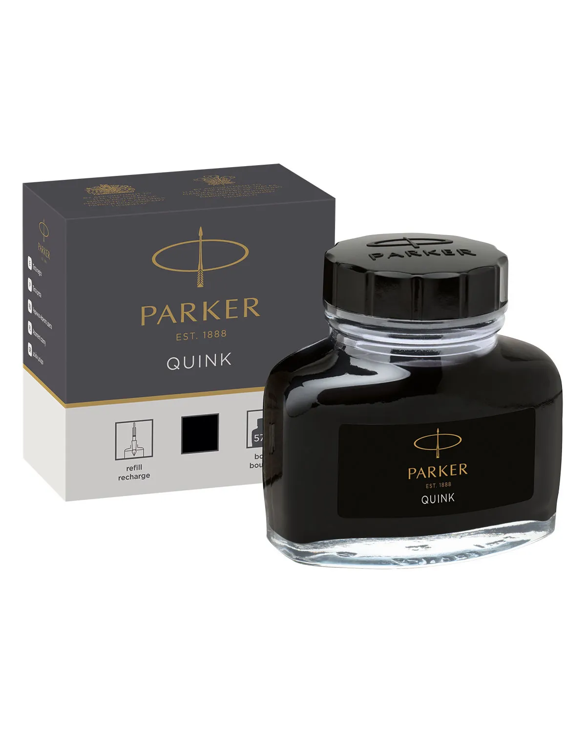 Atrament Parker Czarny 57ml (1950375)