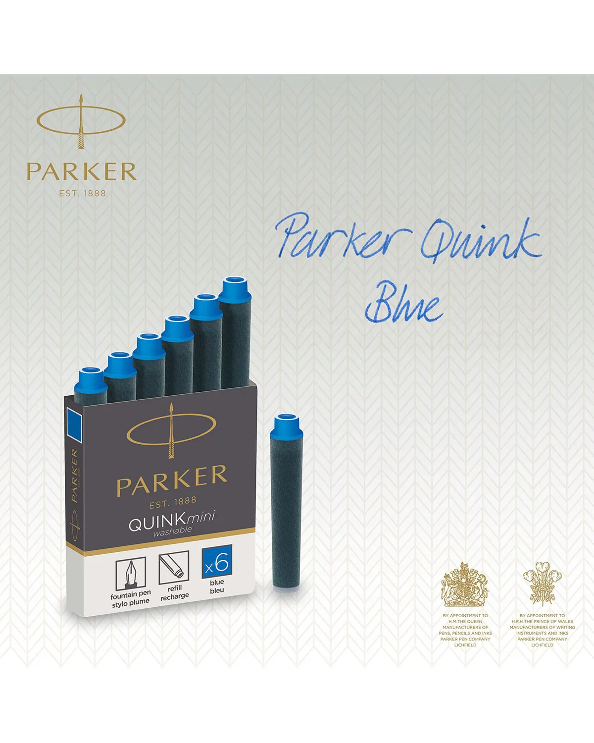 Naboje Do Pióra Wiecznego Parker niebieskie (1950409) Naboje Do Pióra Wiecznego Parker niebieskie (1950409)