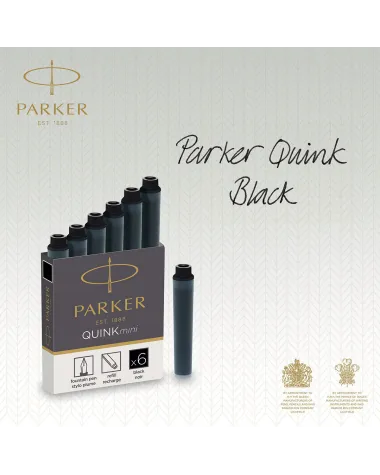 Naboje Do Pi&oacute;ra Wiecznego Parker Czarne (1950407)