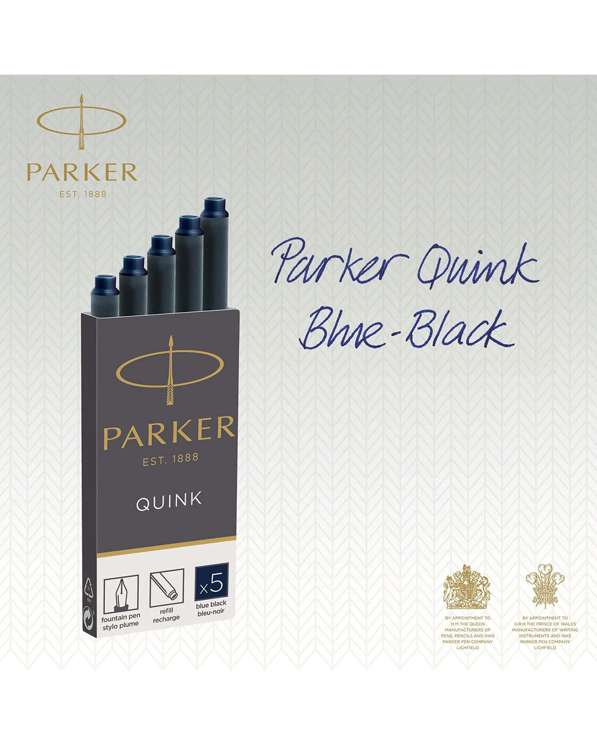 Naboje Do Pi&oacute;ra Wiecznego Parker Granatowe (1950385)