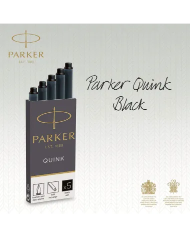 Naboje Do Pi&oacute;ra Wiecznego Parker Czarne (1950382)