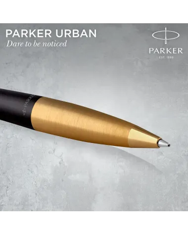 Długopis Parker Urban Czarny Matowy GT (2143640) Długopis Parker Urban Czarny Matowy GT (2143640)