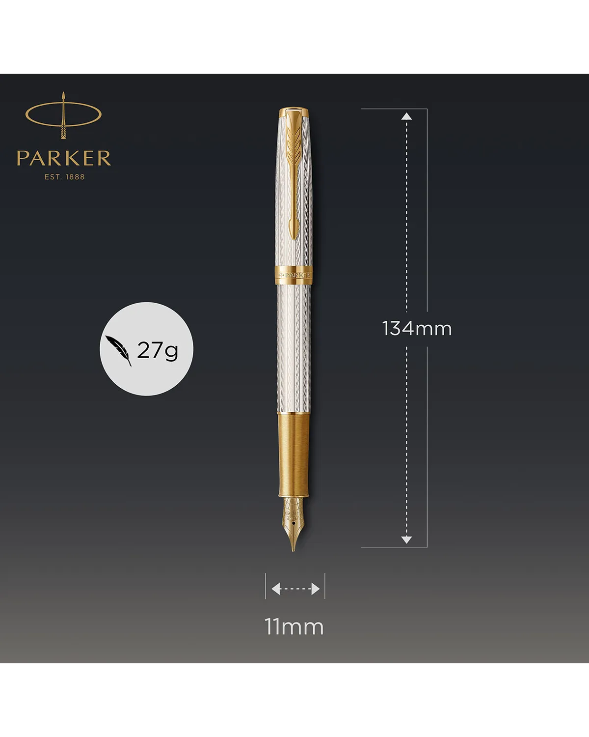 Pi&oacute;ro wieczne Parker Sonnet Mistral GT (2119792)