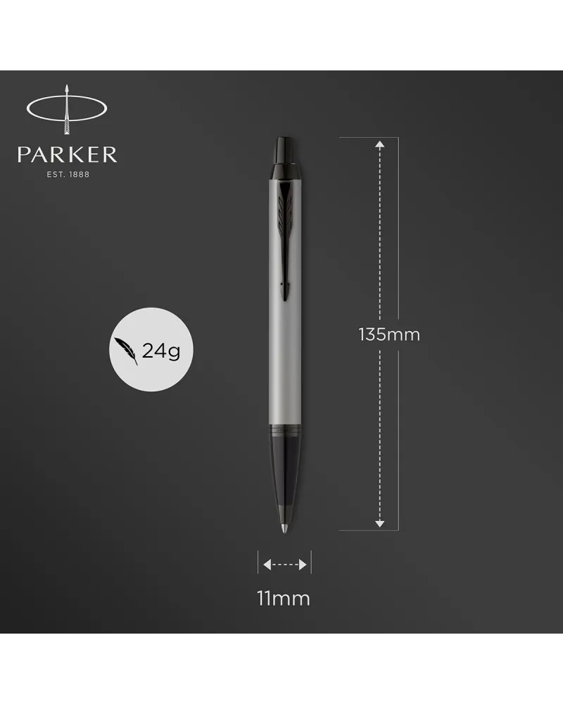 Długopis Parker IM Achromatic Srebrny (2127752)