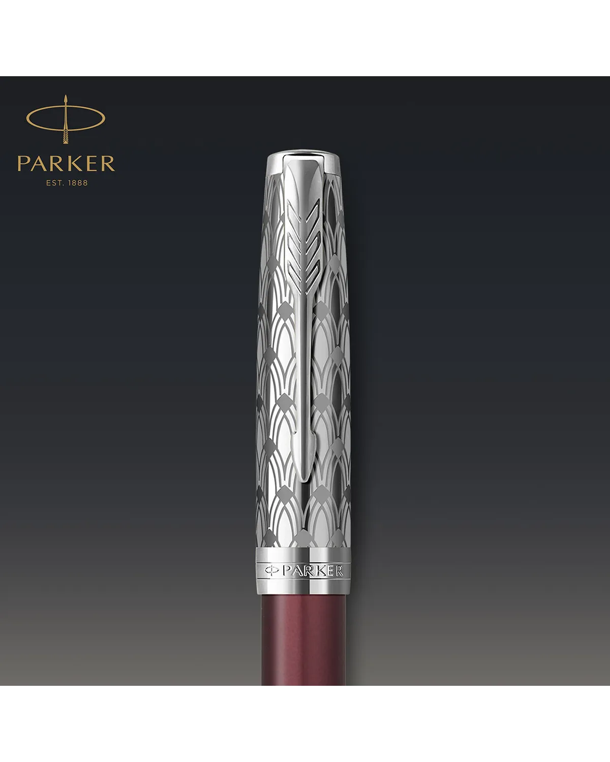 Pióro wieczne Parker Sonnet Metal Red CT 18k. (2119650) Pióro wieczne Parker Sonnet Metal Red CT 18k. (2119650)