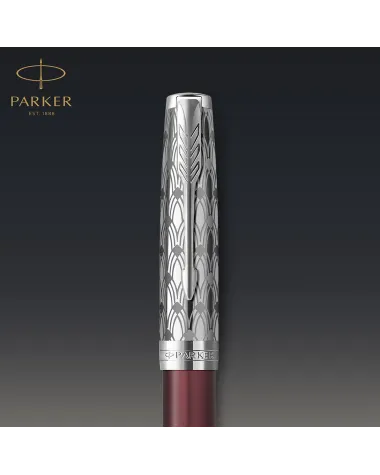 Pióro wieczne Parker Sonnet Metal Red CT 18k. (2119650) Pióro wieczne Parker Sonnet Metal Red CT 18k. (2119650)
